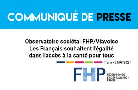 COMMUNIQUE DE PRESSE FHP